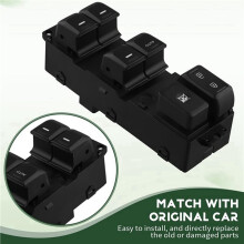 2X 93570-4Y201 935704Y201 Car Front Left Power Window for Rio 2011-2017
