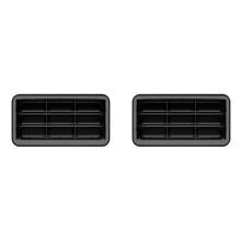 2X Luftauslass Großer Kotflügel 05058636AD 5058636AD 5058636AC 5058636AB für für für Compass Coolbo 300C