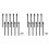 20 Pcs for  Maker Pen Tips, Replacement Nibs Fits for  2/1 S-Pen Super Note Stylus 1