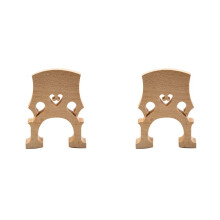 2pcs 4/4 Regulated Double Bass Bridge Contrabass Bridge Upright Bass Bridge