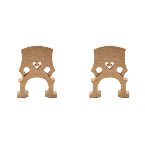 2X Ponte Contrabbasso Verticale A Ponte Contrabbasso 4/4 Regolato