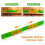 30 Pack Beehive Entrance Reducer, Bee Hive Mouse Guard 8 Frame,12.5Inch Plastic Beehive Sliding Mouse Guards 4
