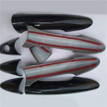 2X Car Exterior Door Handle Cover Trim for  Solaris VERNA 2011 2012 2013 2014 2015 2016 Car Accessories