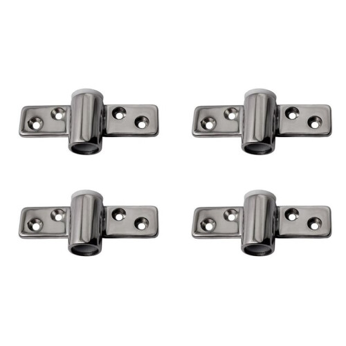 4 Pcs Boat 316 Stainless Steel Oar Lock Socket Side Mount Rowlock Socket