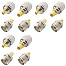12 Pièces UHF SL16 PL259 SO239 à SMA Prise Mâle Prise Femelle Connecteur RF Convertisseur de Test