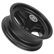 2X Moyeu de Roue en Aluminium pour Frein à Disque 90/65-6,5, Jante en Acier pour Chariot, Moyeu de Roue pour Scooter Électrique, Moyeu de Roue Avant