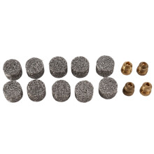 4 Teilige Schaumstoff Kanonen DüSen DüSen Spitzen und 10 Teiliger Schaumstoff Hersteller, Universelle 1,1 Mm Gewinde DüSe und Netz Filter