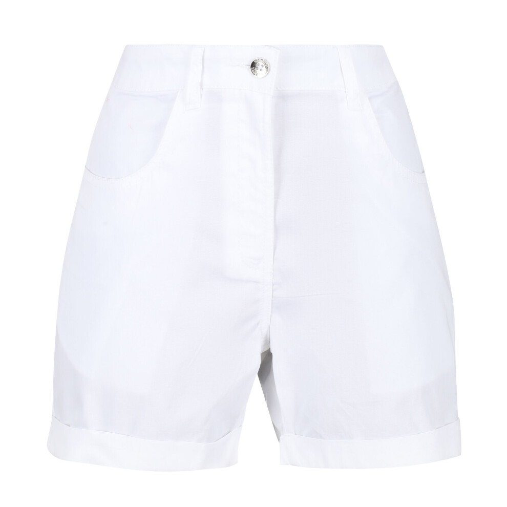 Regatta (20 Uk S, White) Womens/Ladies Pemma Shorts