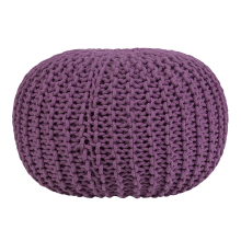 Pouffe CONRAD Cotton Purple