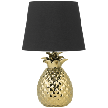 Table Lamp PINEAPPLE Ceramic Gold