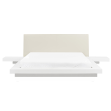 Bed ZEN 160 x 200 cm (EU King Size) White