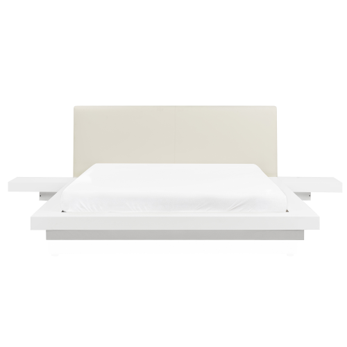 Beliani Bed ZEN 160 x 200 cm (EU King Size) White