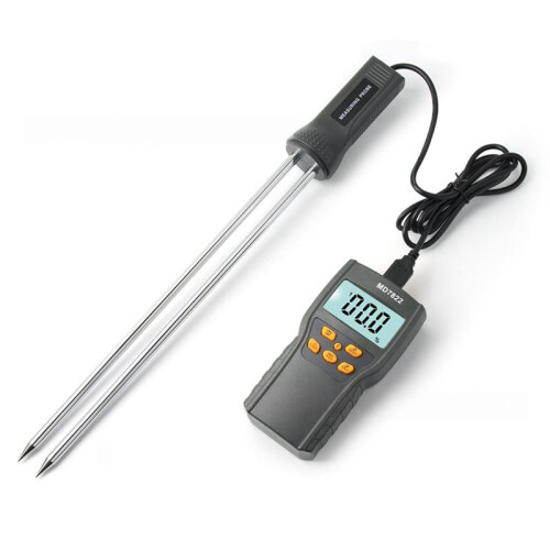 MD7822 Misuratore Digitale di Umidità per Cereali, Display LCD 2%-30%, per Grano, Mais, Riso e Risaia. 2