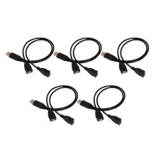5X USB 2.0A MęSki Auf 2 Podwójny żEńSki USB Jack Y Splitter Verteiler Adapter Kabel