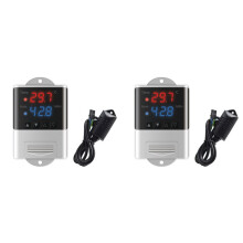 2X DTC3200 Bezprzewodowy Regulator Temperatury WiFi Termostat Akwariowy z Czujnikiem SHT20 Sterowanie Aplikacją dla Inteligentnego Domu