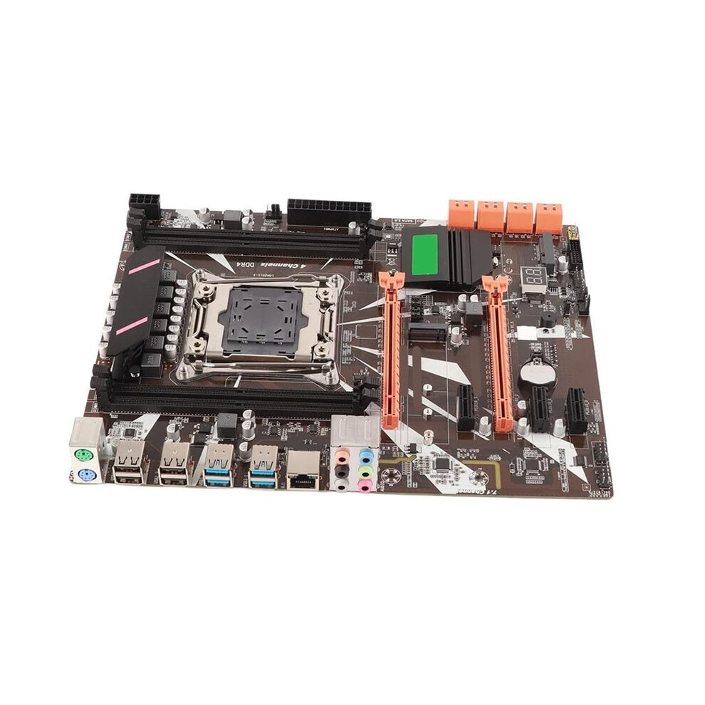 Photos - Other Components V3 DDR4 Motherboard,LGA  3CPU Computer Motherboard Max 128G 6CH Audio Chip for E5 V3/V4 for I7 58xx/68xx Series 2011