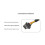 DN32 PVC Digital Flowmeter RS485 Modbus RTU Inline Pipe-Mounted LCD Flowmeter for Water Irrigation Wastewater 4