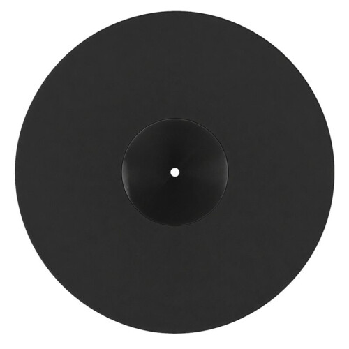 Acrylic Turntable Platter Mat Slip Mat Record Pad LP Vinyl Record Replacement Accessories Black