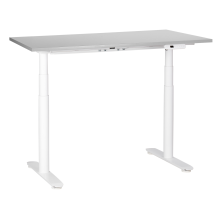 Electric Adjustable Standing Desk DESTINAS Grey/ White 120 cm 72 cm