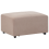Beliani Ottoman KOHLO Fabric Taupe 1