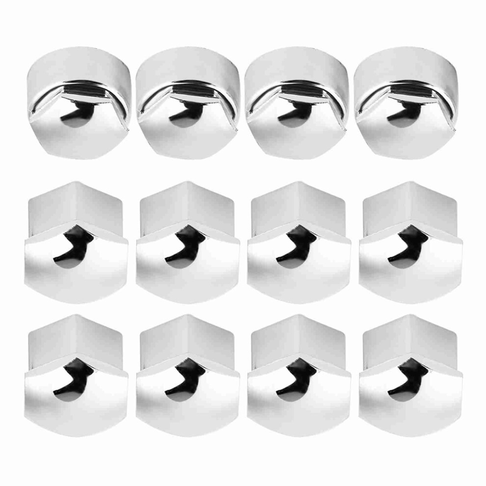 20Pcs 17Mm Abs Wheel Nut Covers Anti-Theft Grey 7293282218468