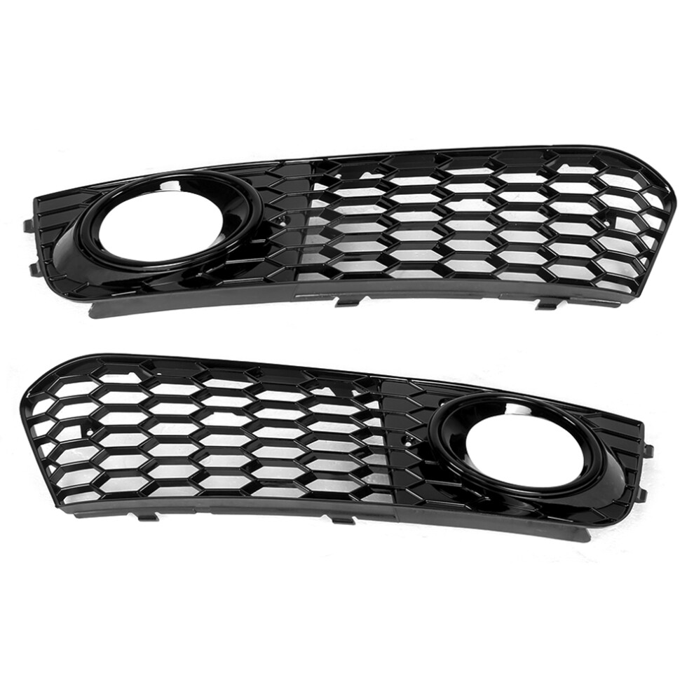 Audi A4 B8 Fog Grille Mesh Cover 2009-2011 Light 7293282219090