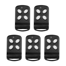 Lot de 5 Duplicateurs de Télécommandes de Porte de Garage 433 MHz, Copie de Clé de Voiture Électrique, Télécommande Universelle