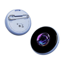 Electronic Badge 1.53inch Touchscreen AI Function Supports JPG, GIF, and PNG Formats for Children'S