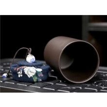 Portable Ceramic Teaware Set Chinese Tradition Tea Set with Bag Tea Cups of Tea Ceremony