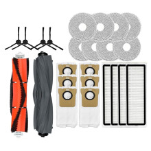For L20 Ultra / X20 Pro Bot Accessories,Main Side Brush Hepa Filter Mop Dust Bag,Robot Vacuum Cleaner Spare Parts