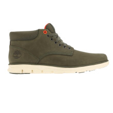 (9.5 UK, Green) Timberland Mens Bradstreet Leather Mid Cut Trainers