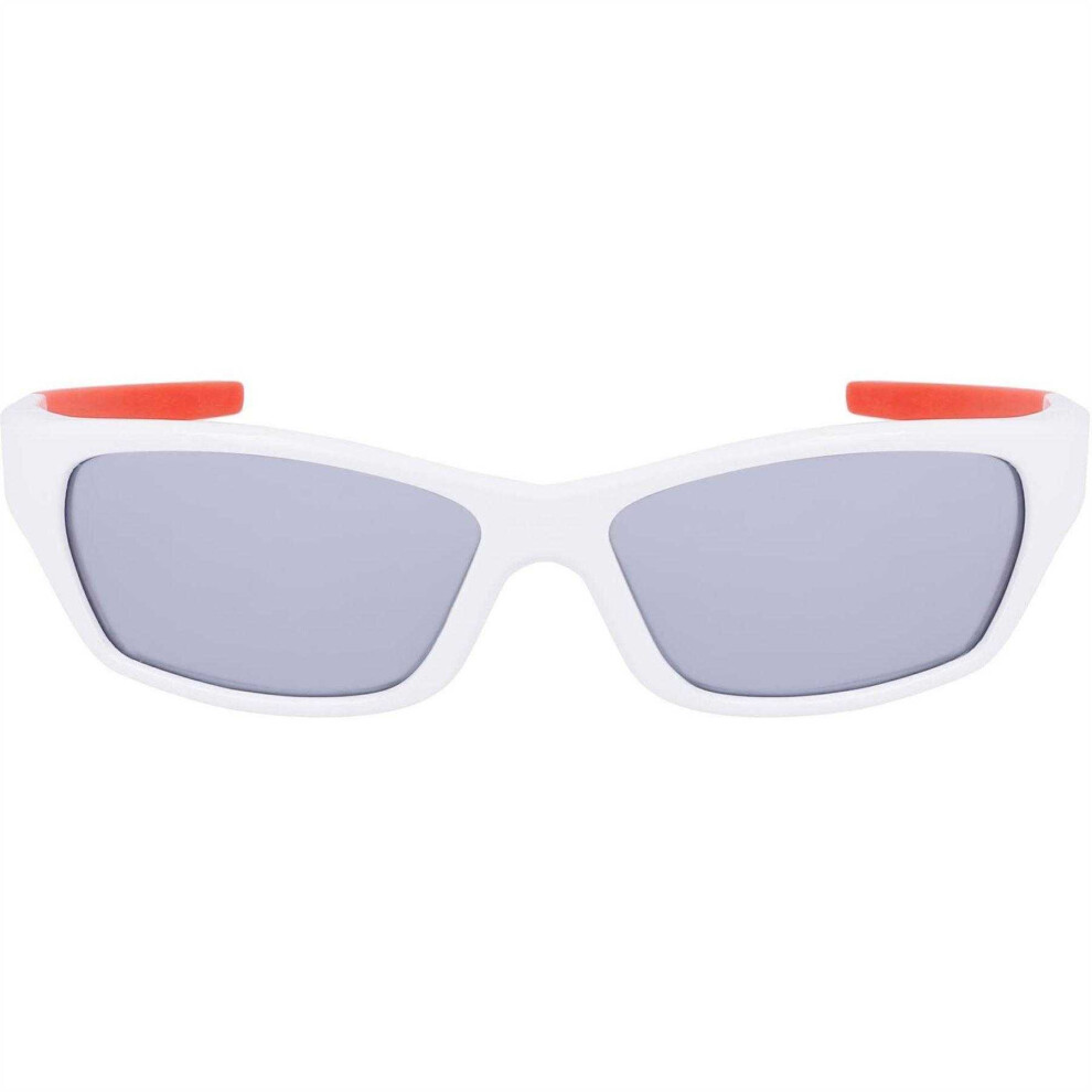 Nike Logo Wrap Sunglasses Silver