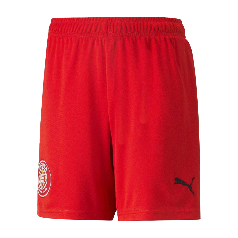 Puma (7-8 Years, Red) Boys Girona Fc Regular Football Shorts