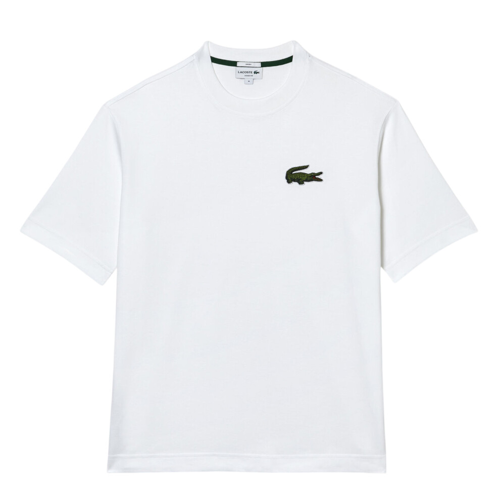Lacoste Unisex Adult Embroidered Logo Loose Fit T-Shirt