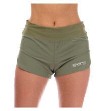 Skins Womens/Ladies Series-3 Elasticated Waist Running Shorts