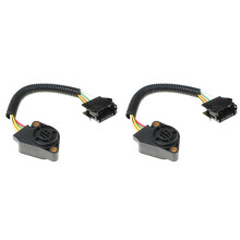 2X Truck Speed Pedal Sensor Throttle Position Sensor with 5 Wires TPS for 3171530