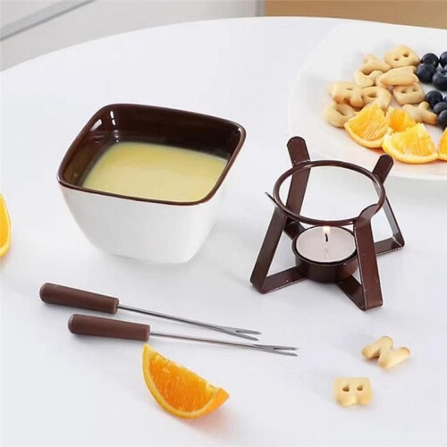 Chocolade Fondue Cup Set Smeltpot Set Chocolade Kaas Boter Cup B