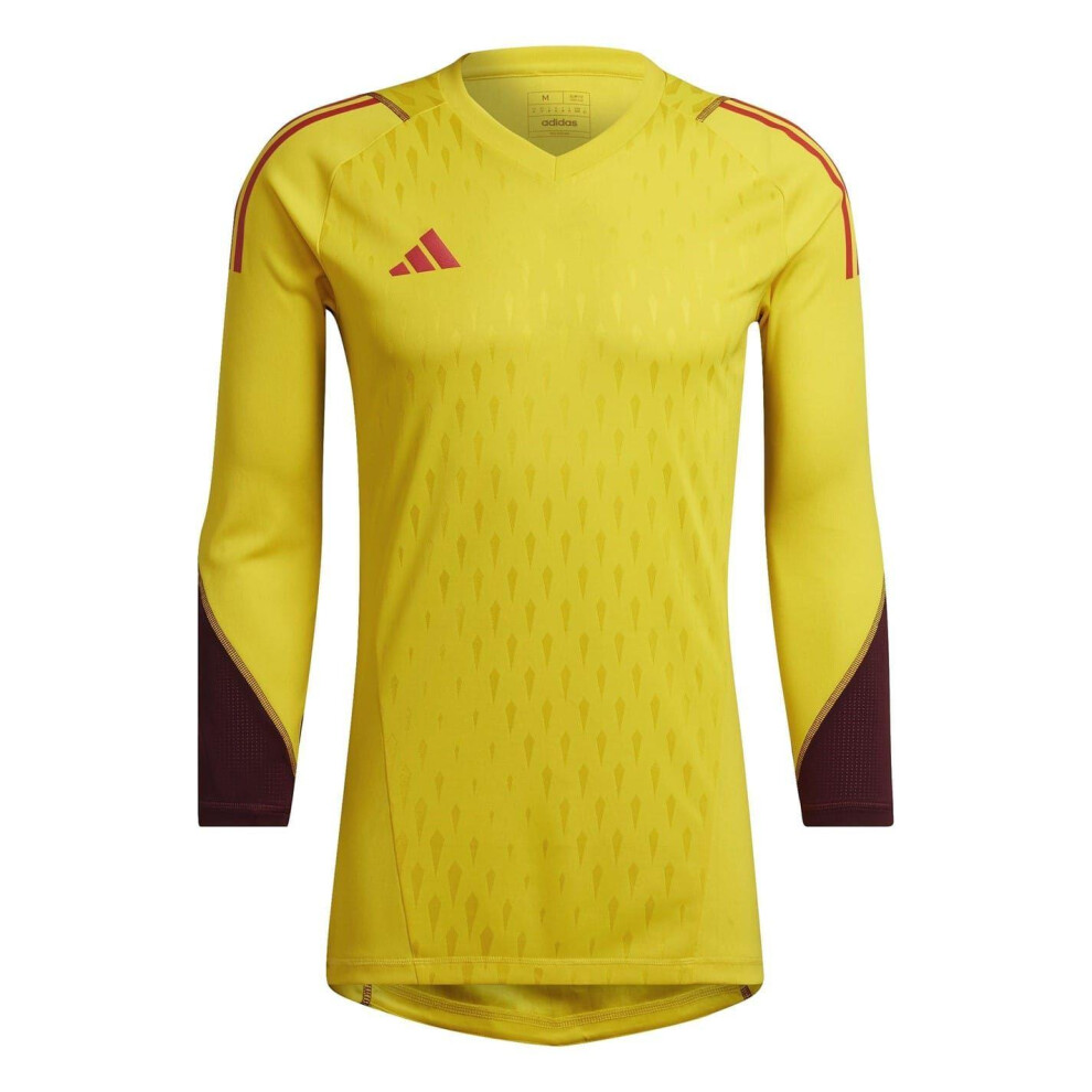 Adidas (L, Yellow) Unisex Adult Tiro 23 Pro 3/4 Sleeve Goalkeeper Jersey