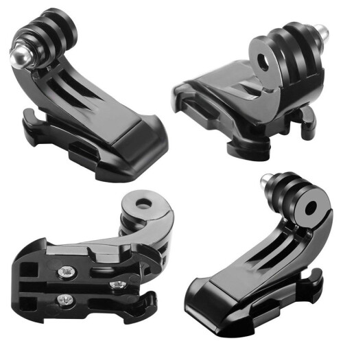 2 Set Eight in One Kit for , Buckle Clip Basic Mount, Vertical Surface Quick Mounting J-Hook Buckle Mount, for  Hero 1