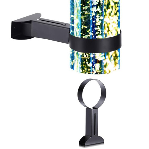 2X Adjustable Wall Bracket for 10cm Diameter Fish Bubble Lamps Secure and Stylish Aquarium Light Holder 2