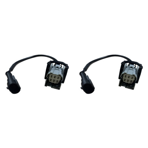 2X 6Pin  Intelligent Injector Plug for  Injector Plug Cable Adapter 23670-11030