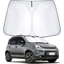 Pare-soleil pour voiture sur pare-brise FIAT Panda 2021-2025 — tapis thermique voiture, accessoires fiat panda