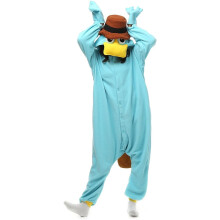 Kigurumi-Pyjama Onesie Pepe Pan Dziobak Cosplay Verkleidung 146-159 cm — kigurumi onesie pepe, kigurumi pyjama unisex, cosplay overall pepe