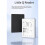 E-Book Reader, E-Paper Book, Small E Ink Screen 5.76 Inches, Handheld  Portable Novel Reading Book 5