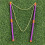 4X Detachable Double-Pole Bubble Rope, Colorful Bubble Ring, Colorful Bubbles, Large-Size Bubble Performance Tool 4