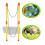 4X Detachable Double-Pole Bubble Rope, Colorful Bubble Ring, Colorful Bubbles, Large-Size Bubble Performance Tool 9