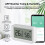 Tuya Zigbee Temperature Humidity Sensor Thermomete Hygrometer Home Automation APP for Alexa  Assistant 3