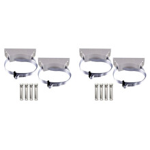 4 Supports de Réservoir de Propane, Support de Bouteille de Gaz, Support Mural de Bouteille, Support de Bouteille de Gaz pour Adoucisseur D'Eau de