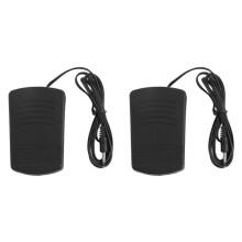 2X Foot Operated Pedal Controller, Foot Pedal Control Nonslip Pressure Control Sewing Machine Accessories