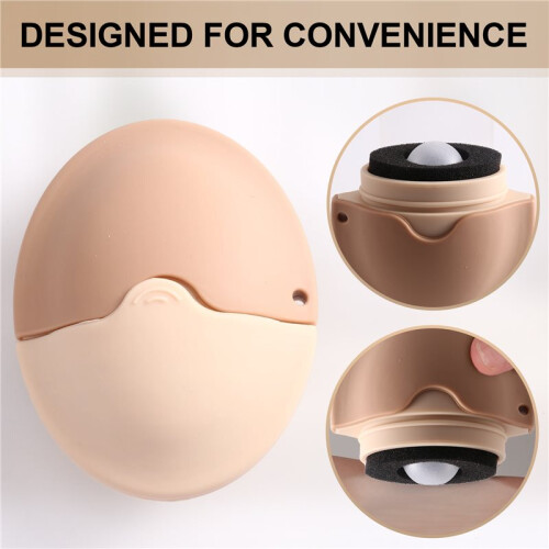 Refillable Roll- Sunscreen Applicator for Kids Silicone Lotion Brush Portable Sunblock Buddy Brush 1